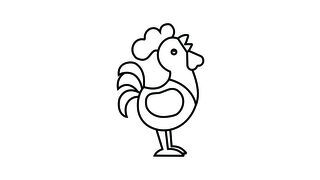 draw a chicken