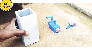 How to make water pump diy without electricity water pump