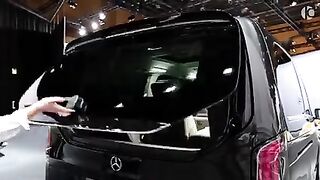 2024 Mercedes VClass New Luxury Van in detail