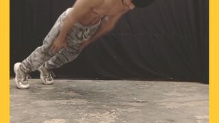 10% to 100% push ups #fitness