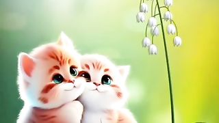 Beautiful 4k Amazing Cute Cat With Song #animals #cutekitten