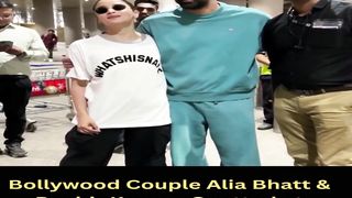 Bollywood Couple Alia Bhatt & Ranbir Kapoor Spotted at Airport #shorts #aliabhatt #short #trending #viral #bollywood #shortvideo