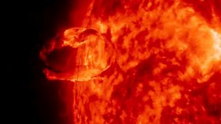 Sdo sees circular outbust