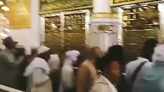 روضہ رسول صلى الله عليه واله وسلم کی زیارت کریں اور زیادہ سے زیادہ شیٸر کریں