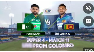 Pak vs Sirilanka Asia cup super 4 highlights.