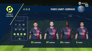 Ligue 1 | 15/09/2023 | PSG - Nice  2:3