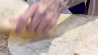 day 3 of trying to make the worlds biggest burrito ????????????