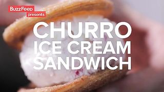 The Original Churro Ice Cream Sandwich