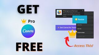 Avoir canva pro gratuitement