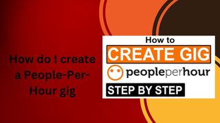 How do I create a people-per-hour gig?