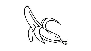 draw a banana