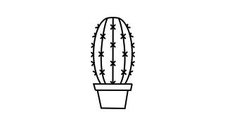draw a cactus 2