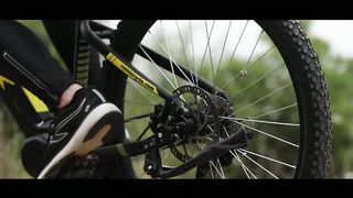 2Rank mid mounted lithium-ion mountain bike. Electric Bicycle Power Bicycle