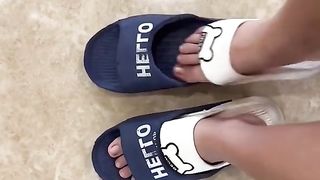 Best way to wear old useless slipper | useful tricks