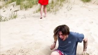 Ghost in sand.