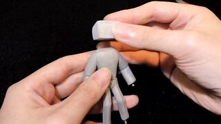 Make a Titan TV man out of clay