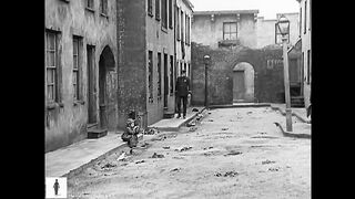Charlie Chaplin - The Kid - Working the Streets.