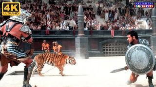 Gladiator Full Fight Maximus vs Tigris of Gaul,
