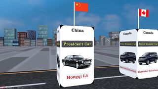 World Leader Official Cars From Different Countries