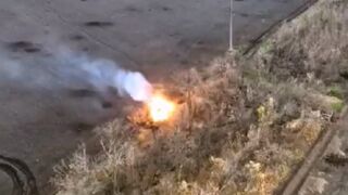 Armed Forces of Ukraine hit the column of the Russian Army Wagner Group and Kadyrovites out of Bakhmut, Zaporizhzhia, Kherson Oblast