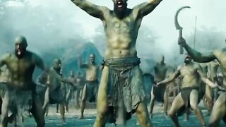 Hercules fighting scene