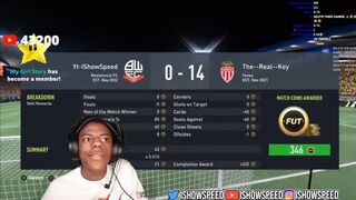 iShowSpeed Loses 14-0 on FIFA