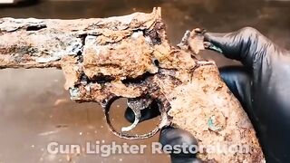 COLT Python .357 MAGNUM Gun Lighter Restoration COLT Python .357 MAGNUM Gun Lighter Restoration