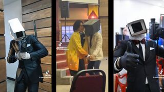 Funny Cosplay Cameraman