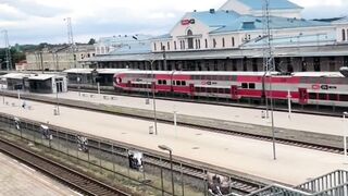 Europe Railway Station & Train