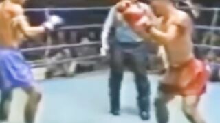 funny match in the ring