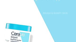 CeraVe Moisturizing Cream with Salicylic Acid  Exfoliating Body Cream with Lactic Acid Hyaluronic
