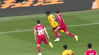 Watch highlights from Liverpool's 3-1 victory away to Wolverhampton Wanderers in the Premier League.