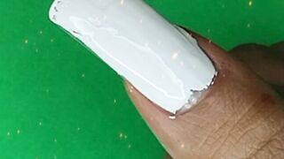 Nail design practice at home