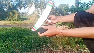build a capacitor powered airplane
