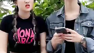 One girl vs other girl