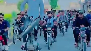 One velling very nice