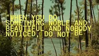 When you do something . . .