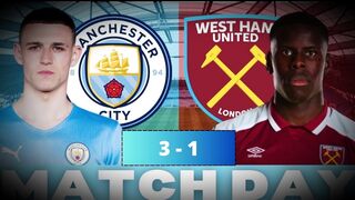 West Ham 1-3 Manchester City | Premier League Highlights 2