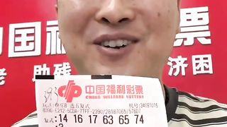 I'm so happy to win the big prize