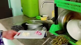Cooking ginataang kalabasa