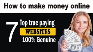 7 High Pay Jobs & Websites  7 Best Earning Sites  Real Earning website   & Earn- Earn Online
