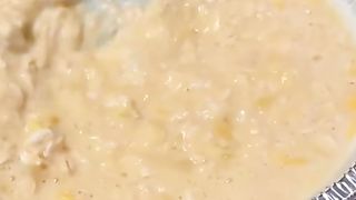 Banana oatmeal Cake