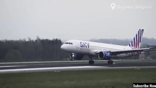 Sky Express Airbus A320neo Smooth Landing