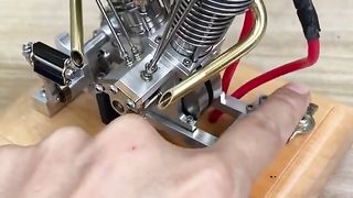 Mini Hoglet V-Twin Engine Model H08 - EngineDIY