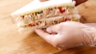 Chicken Club Sandwich,Quick And Easy Recipe By Recipes Of The World