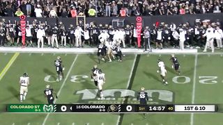 Colorado State Rams vs Colorado Buffaloes  Full Game Highlights