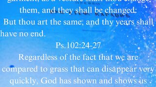 God is immutable 3