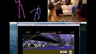 Kinternational Karate - Playing a Commodore 64 Game Using Kinect