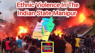 Ethnic violence in the Indian state Manipur