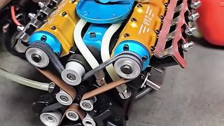 MINI V12 ENGINE - SOUNDS LIKE A F1 CAR